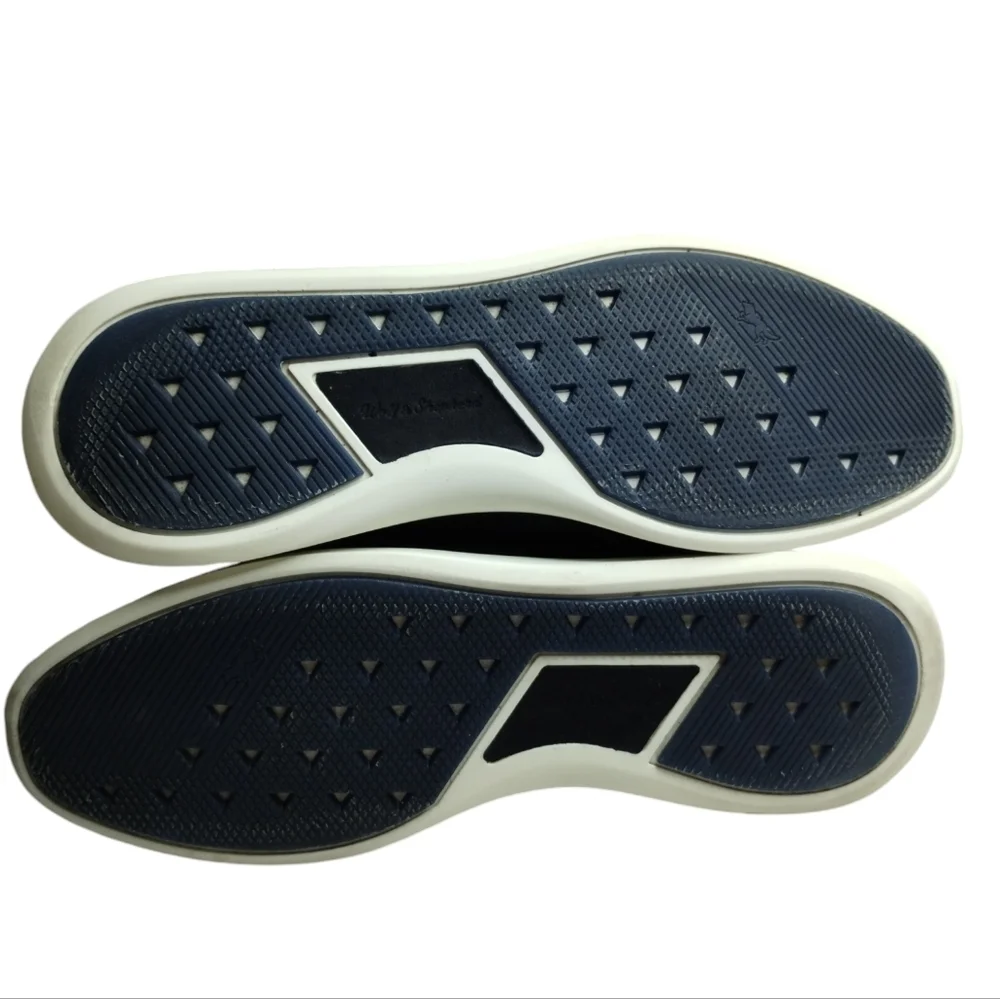 Wolf &‎ Shepard Leather Crossover Longwing Blucher Shoes Mens 10M Navy Old Money